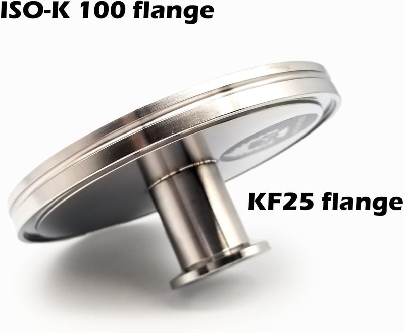 BROWNIAN MOTION TECHNOLOGY ISO-K 100 Flange to KF25 Flange Straight Reducer Converter Adapter - Image 3